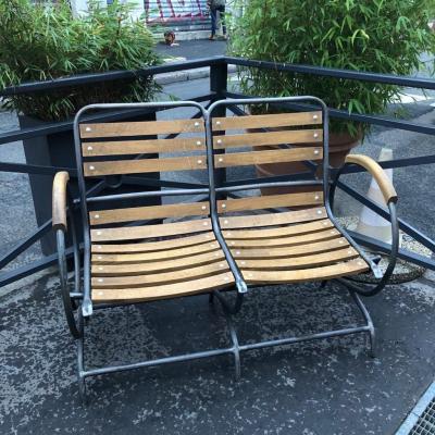 Two-seater Tube Bench