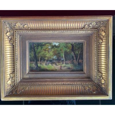 Animated Landscape By François Bonvin (1817 - 1887)