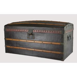 Small Domed Travel Trunk
