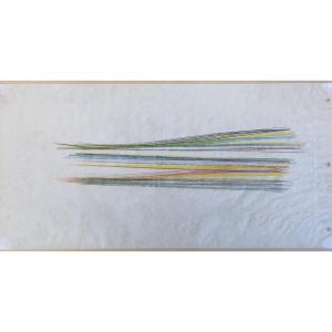 Alan Saret (1944) New York :"composition", 1967; Postconceptuel; Posminimaliste; Art Processuel