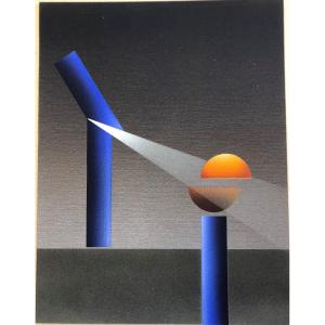 Julio Le Parc (1928); Mendoza, Argentina; French: “spaces”; Series Of 7 Screenprints