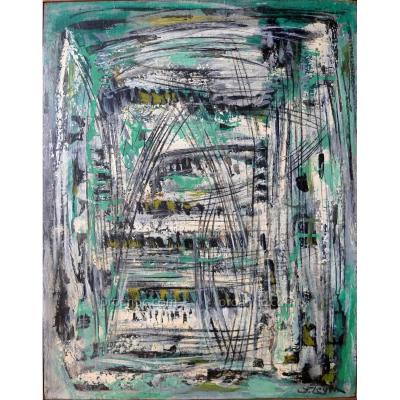 Levin Joseph (1894-1979) New York School "composition"