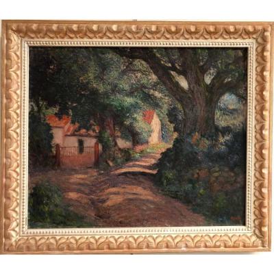 Georges Guido Filiberti (1881-1970) "provencal Landscape"
