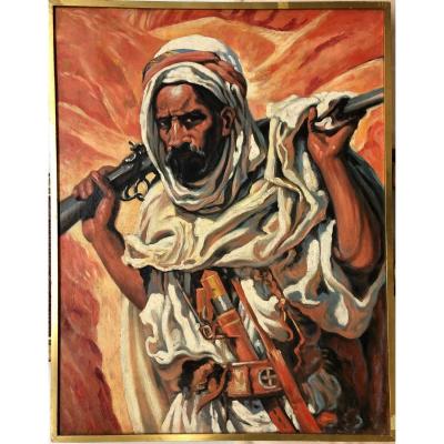 Orientalist School XX °: "the Gazelle Hunter"