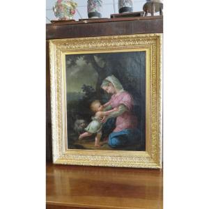 Painting Signed Cahuzac 1830