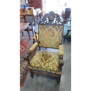 Louis XIII Style Armchair