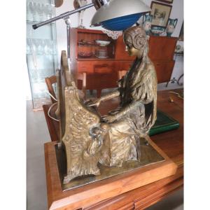 Woman At The Piano (achille Fidi)