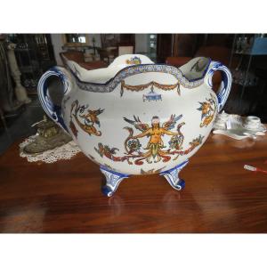 Gien Earthenware Cachepot