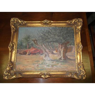 Oil On From Renault Gaston