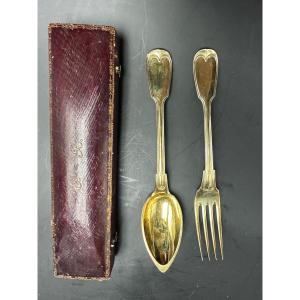 Cutlery In Silver, Solid, Vermeil