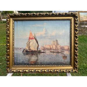 View Of Venice By Rg Denain