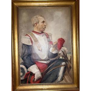 Second Empire Cuirassier Painting