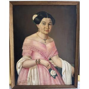 Portrait Of A Young Indonesian Princesses