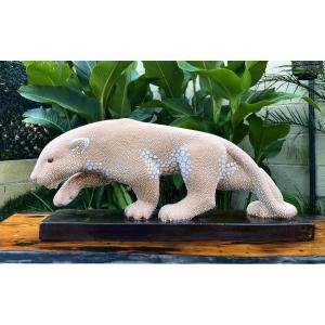 Primavera - Ceramic Panther Circa 1930