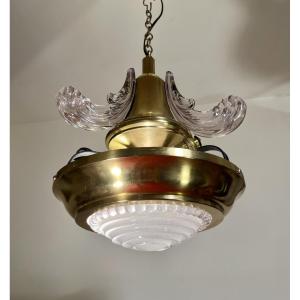 1930s Art Deco Pendant Light
