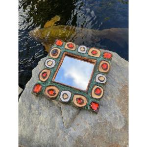 Ceramic Mirror - Roland Zobel, Cyclades, Anduze