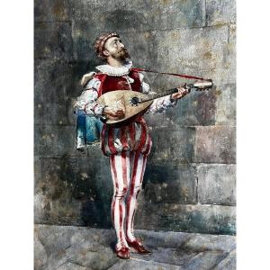 Troubadour Painting