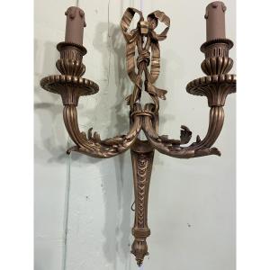 Pair Of Louis XVI Style Wall Lights