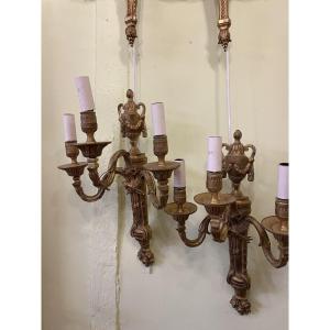 Pair Of Wall Lights 