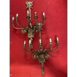 Pair Of Louis XVI Wall Lights