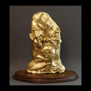 Allegory Of Mars In Ancient Ruins Nineteenth