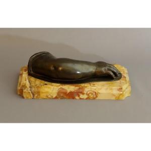 Large 19th Century Souvenir Paperweight
