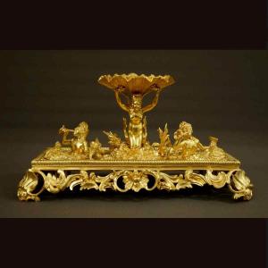 Writing Case In The Basin Of Versailles 19th