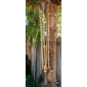 Rare And Very Important 19th Century Lamp Hanger