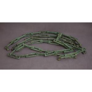 Patinated Bronze Chains From The Late 19th Century 