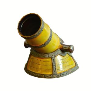 Majolica Bombarde By Urbano Fontana 1970