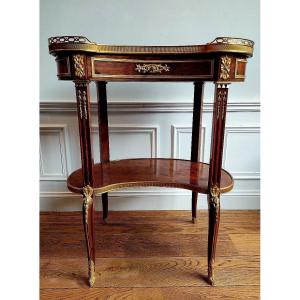 François Linke Coffee Table, Bronze Signed Georges-françois Alix.