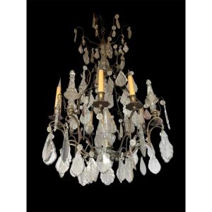 Crystal Cage Chandelier