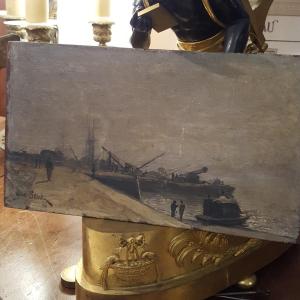 Henri Saintin: The Port