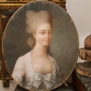 Portrait Painting Of A Young Woman