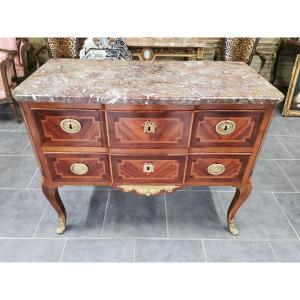 Commode 18ème Transition Estampillée De Jacob Jauffman