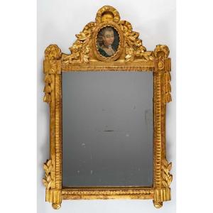 A Louis XVI Period (1774 - 1793) Mirror.