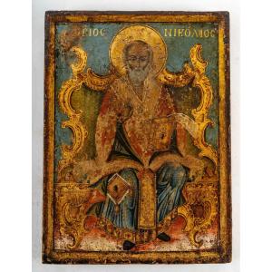 An Icon Representing Saint Nikolai The Wonder.