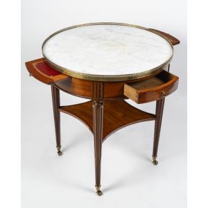 Bouillotte Table From The Louis XVI Period (1774 - 1793). 18th Century.