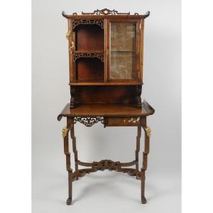 Display Case Attributed To Viardot From The Napoleon III Period (1848-1870), 19th Century.