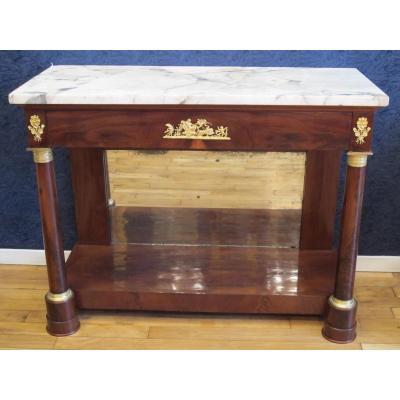 A 1st Empire Period (1804 - 1815) Console Table.