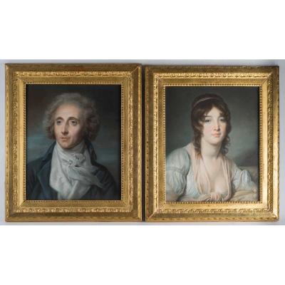 A Pair Of Portraits.