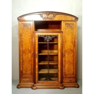 Nancy School Art Nouveau Library "seaweed And Shells"