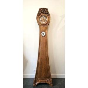 Art Nouveau Parquet Clock Camille Gauthier