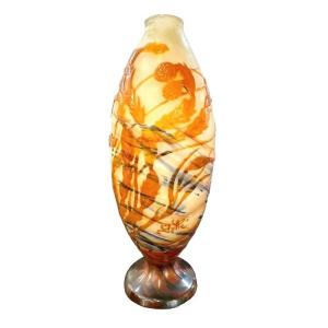Emile Gallé Art Nouveau Vase “seabed”