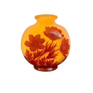 Emile Gallé Vase “aux Anemones”