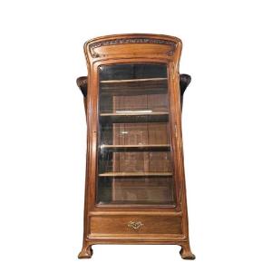 Edouard Diot Art Nouveau Showcase “pine Cones”
