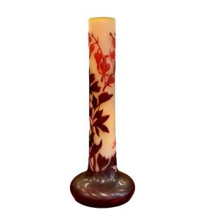 Emile Gallé Vase "heart Of Mary"