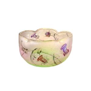 Daum Art Nouveau Cup "with Thistles"