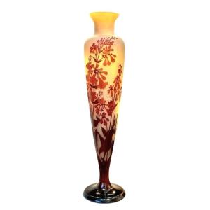 Gallé Art Nouveau "datura" Vase