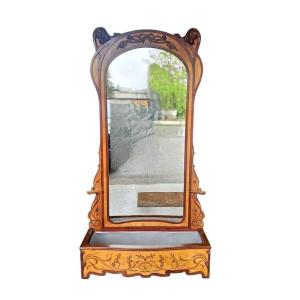 Art Nouveau Console From The Nancy School "hydrangeas"